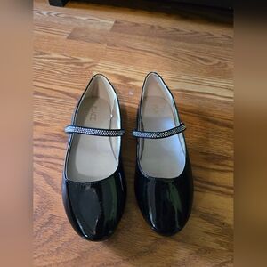 The Children's Place Glossy Black Dress Shoes